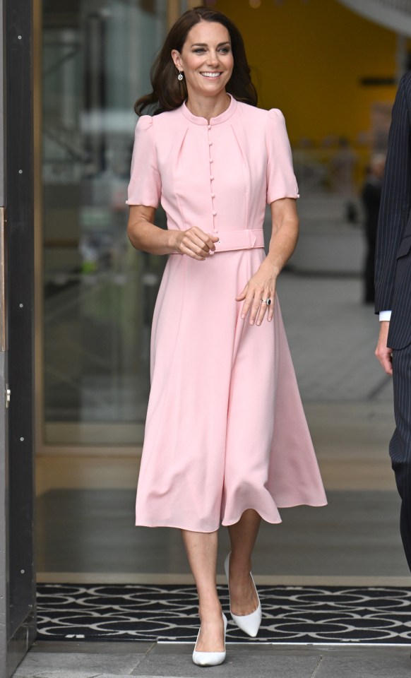 Kate has honed in on her royal style - elegantly tailored shoulders, a cinched waist and a fitted torso