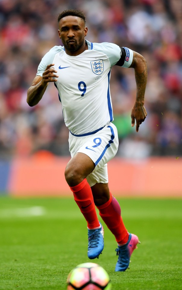 Defoe won 57 caps for the Three Lions