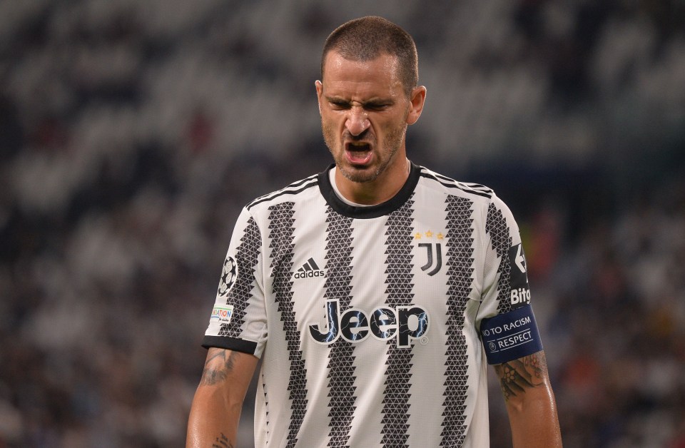 Leonardo Bonucci is also suing Juventus