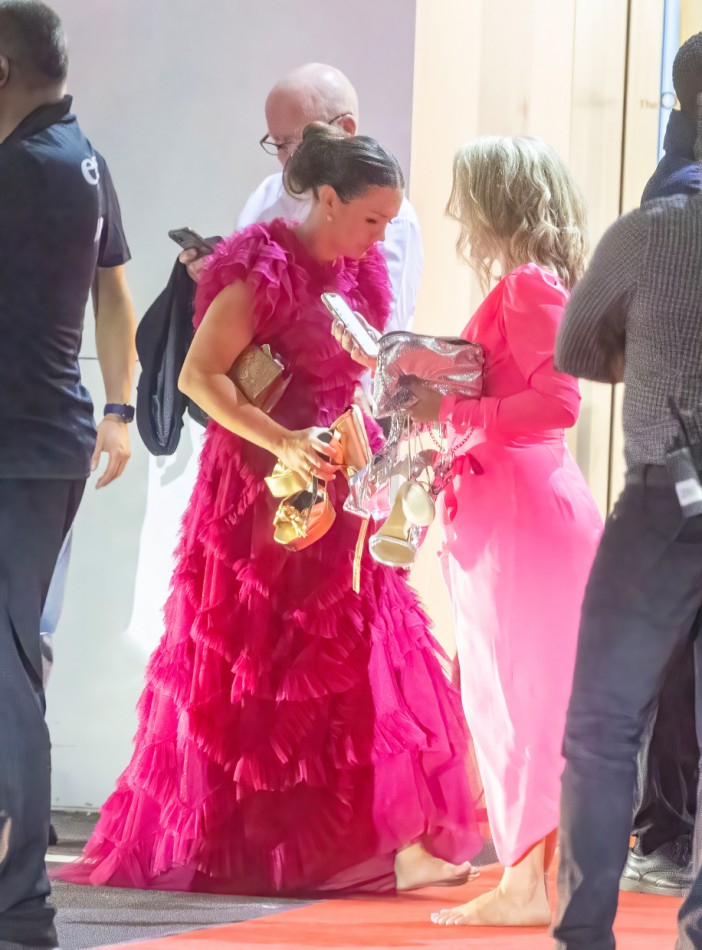 6 September 2023...Lacey Turner seen leavcing the NTAS as she smokes and removes her shoes after dancing all night..Credit: CLICK NEWS AND MEDIA Ref: AMdef.CLICK NEWS AND MEDIA - PICTURES@CLICKNEWSANDMEDIA.COM - 07774 321240 - STANDARD SPACE RATES APPLY