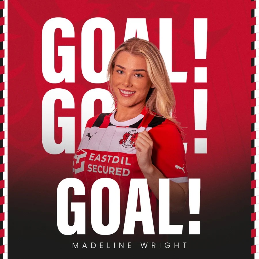 Madelene Wright scored a screamer for Leyton Orient against Cheshunt