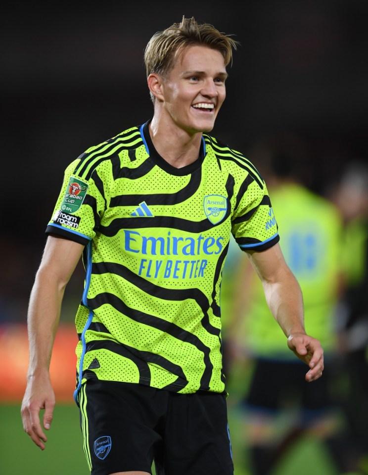 Martin Odegaard led by example as Arsenal thrashed Bournemouth