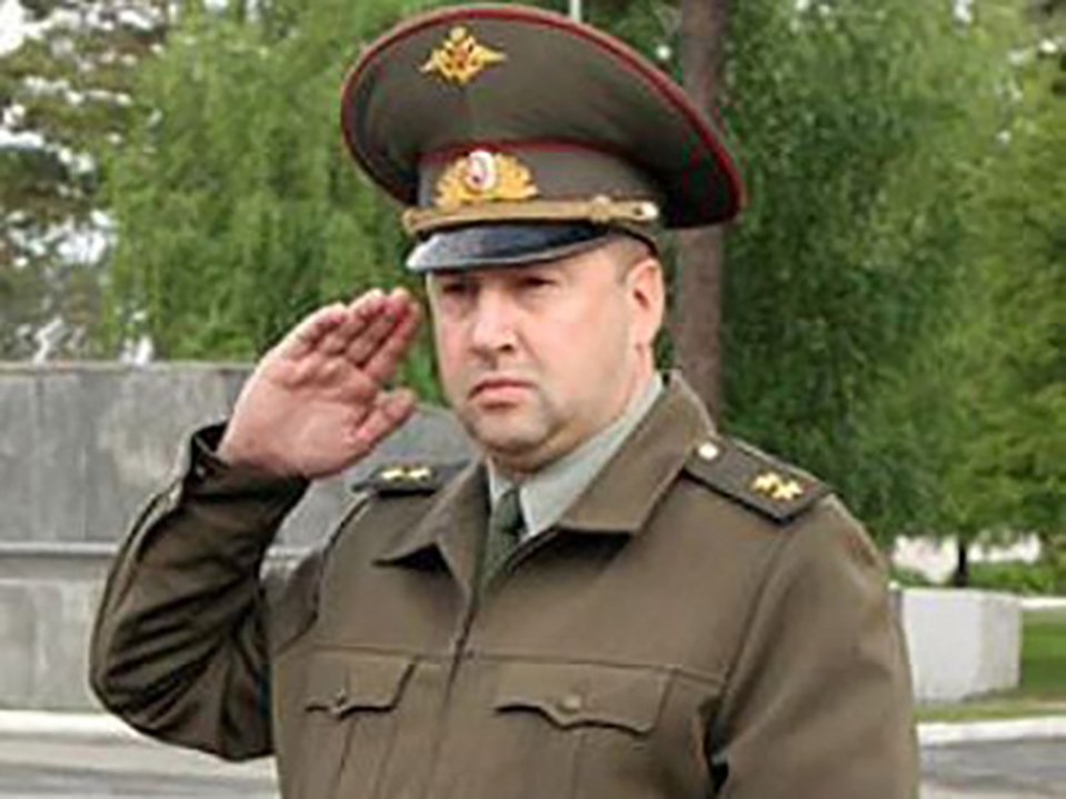 It is believed the General is being questioned by Putin's men