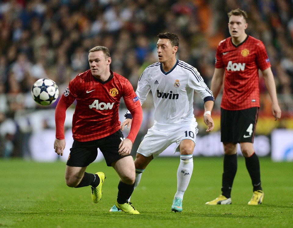 Ozil also spent three seasons playing in the Champions League with Real Madrid