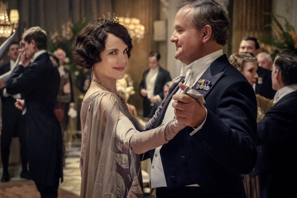 Hugh Bonneville and Elizabeth McGovern as Lord and Lady Grantham in Downton Abbey