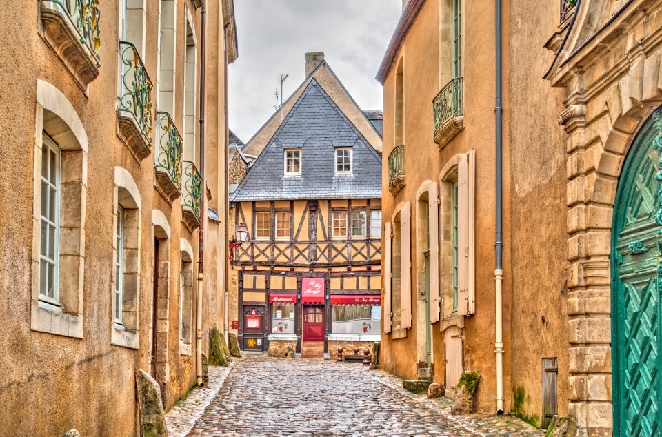 Le Mans' streets show a classic side of France with the architecture and independent shops