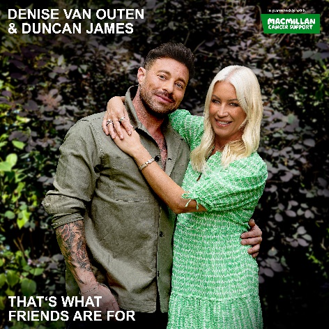 Denise features on M&S’s Macmillan charity single, That’s What Friends Are For with Blue star Duncan James