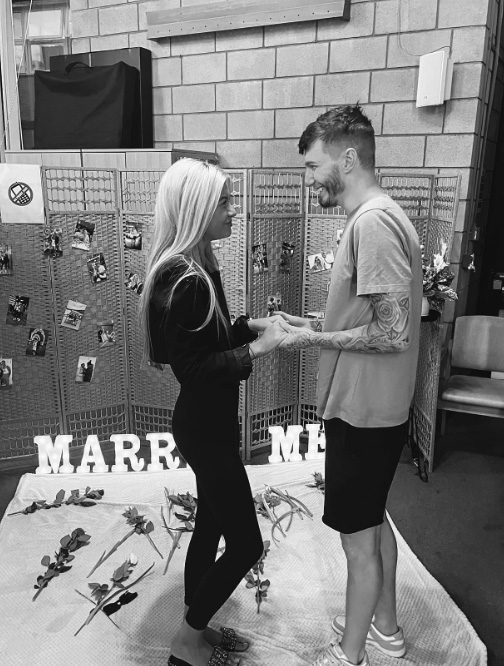 Ben Cull has proposed to his girlfriend