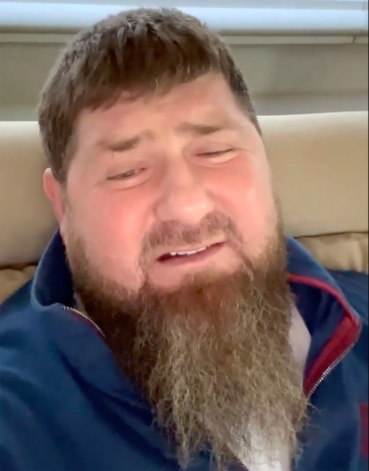 In recent videos to confirm he's alive, Kadyrov appeared bloated