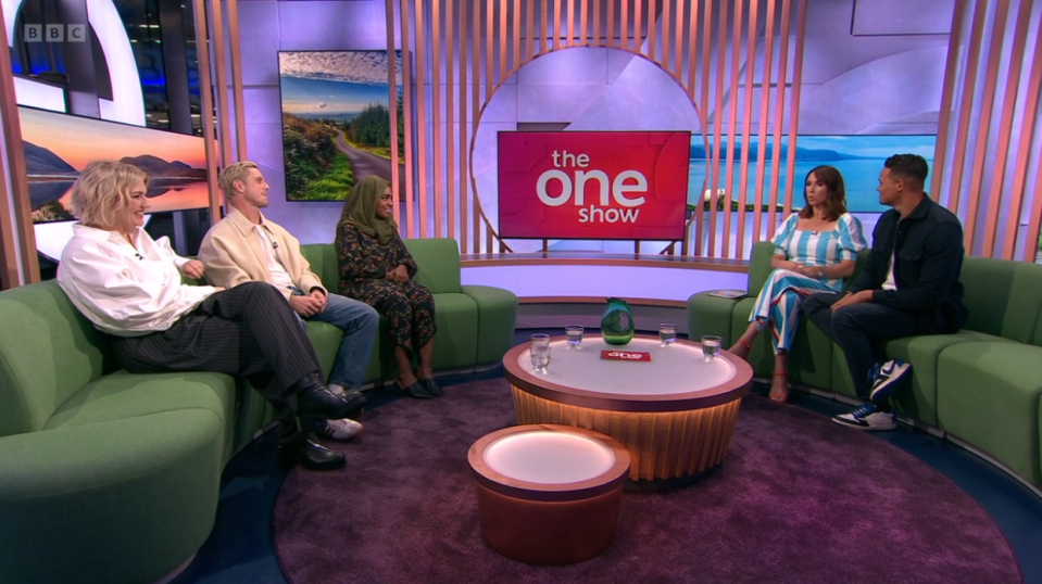 Rebecca Lucy Taylor, Jake Shears and Nadiya Hussain were welcomed onto the prime time show