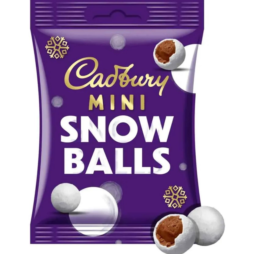 The mini snow balls are also coming in a family-size bag