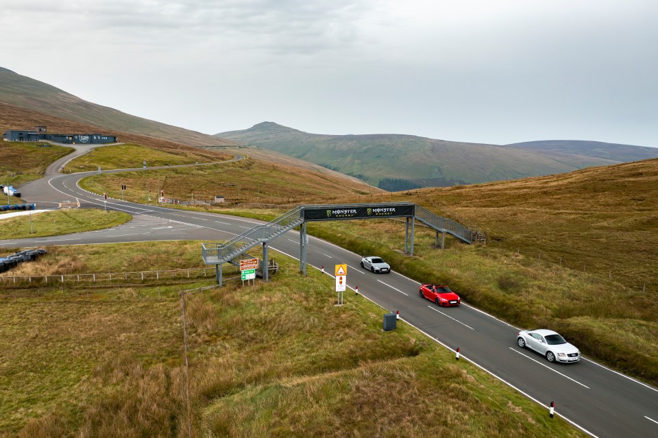 If on the Isle Man, stop at the Victory Cafe on the TT Course - top left of photo