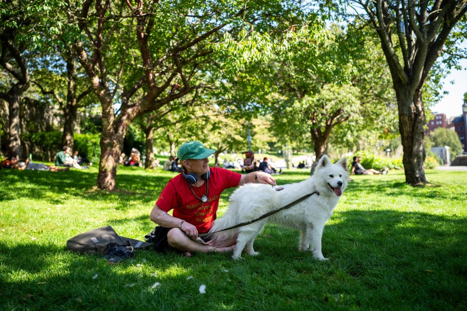 People relax in Castle Park, Bristol, as forecasters are predicting a "last dose of summer", with warm spells reaching 30C on Tuesday in southern areas of England, and 32C on Wednesday and Thursday in central and southern England. Picture date: Monday September 4, 2023. PA Photo. Photo credit should read: Ben Birchall/PA Wire