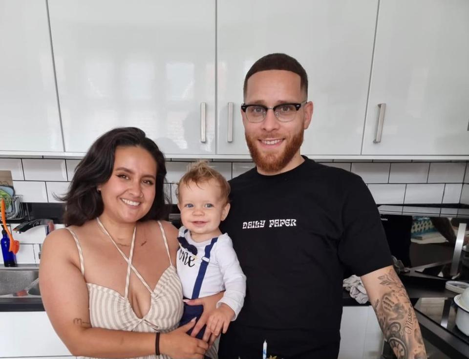 Chae, Cem, one-year-old Mason and Kayden, five, moved into their home in April 2022