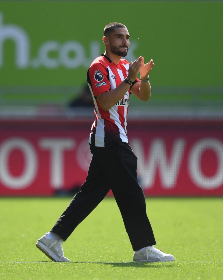 Brentford signing Neal Maupay attended the Premier League clash with Bournemouth