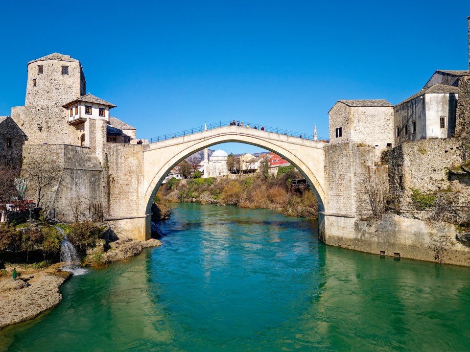 Mostar's world famous Ottoman bridge is a must see