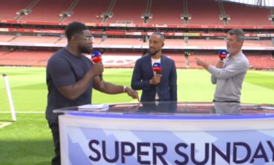 Richards and Keane appeared together on Sky Sports' Super Sunday