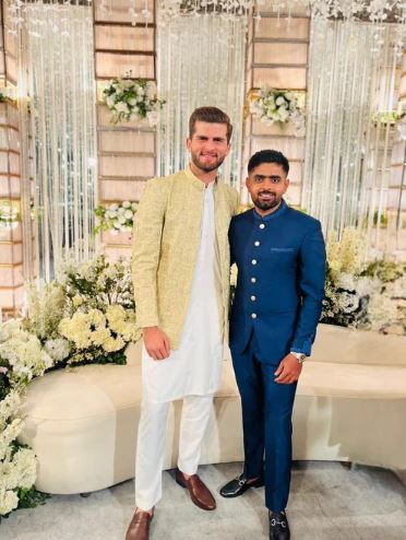 The rumours were put to bed when he attended Afridi's wedding last week