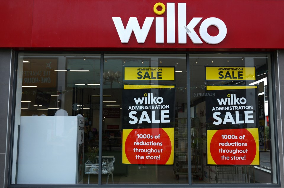 Wilko went bust this month resulting in 12,500 redundancies