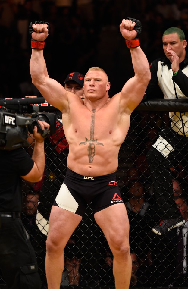 Brock Lesnar has been linked with a shock return at UFC 300 next year