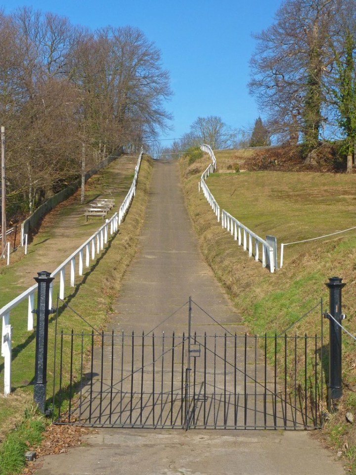 Fans can still visit parts of the track more than a century on from Lambert’s death