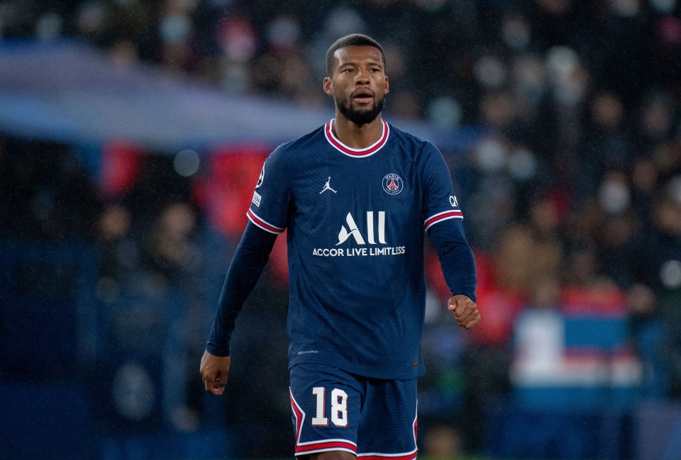 Georginio Wijnaldum is leaving Paris Saint-Germain