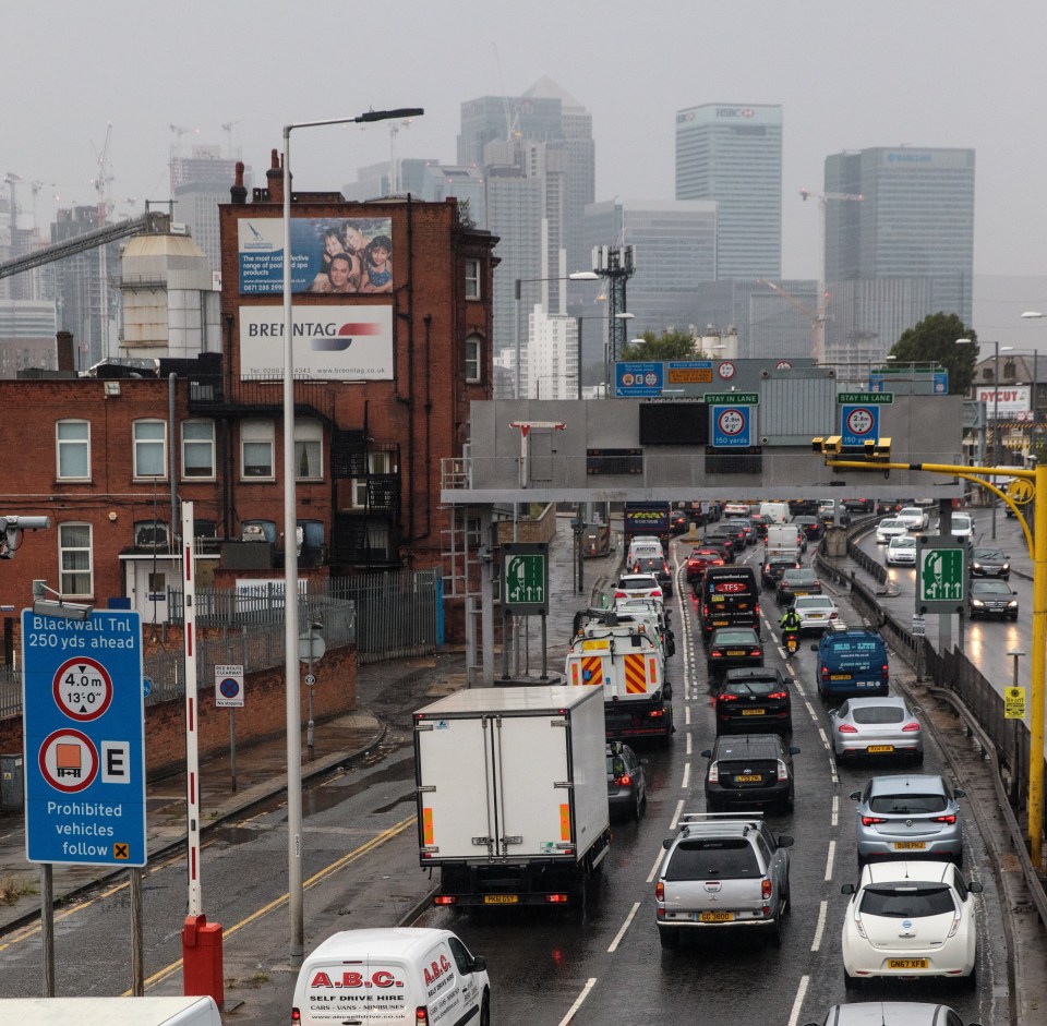 Drivers face being charged for the first time to use the busy Blackwall tunnel