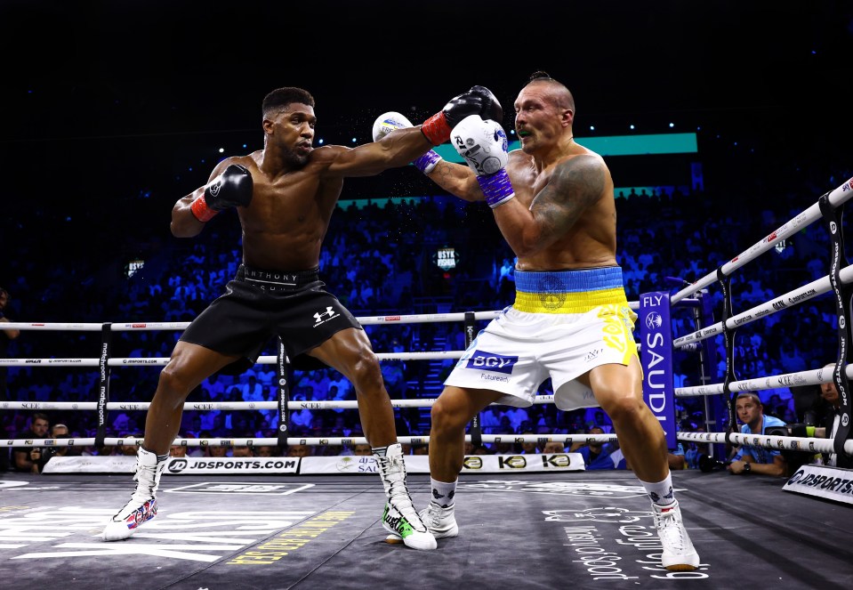 Anthony Joshua and Oleksandr Usyk have both been linked with fights against Deontay Wilder