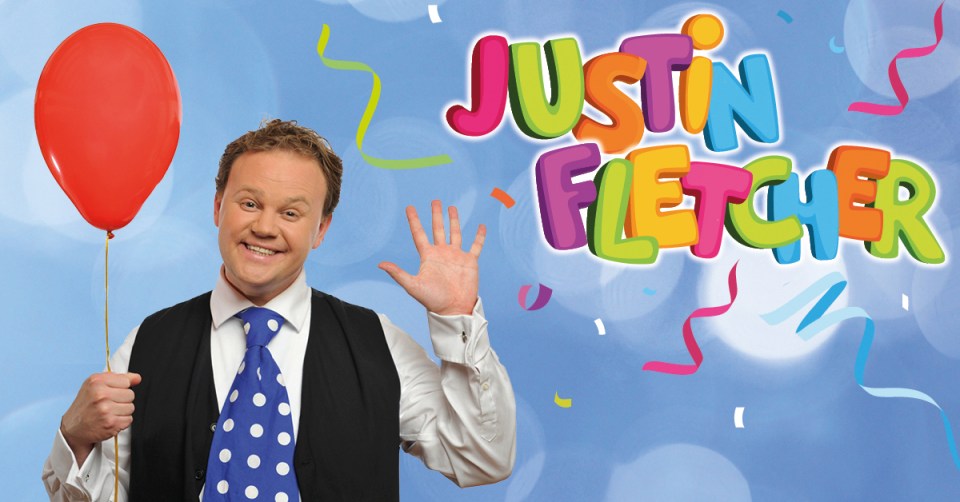 Justin Fletcher is headling his new Tots Breaks show