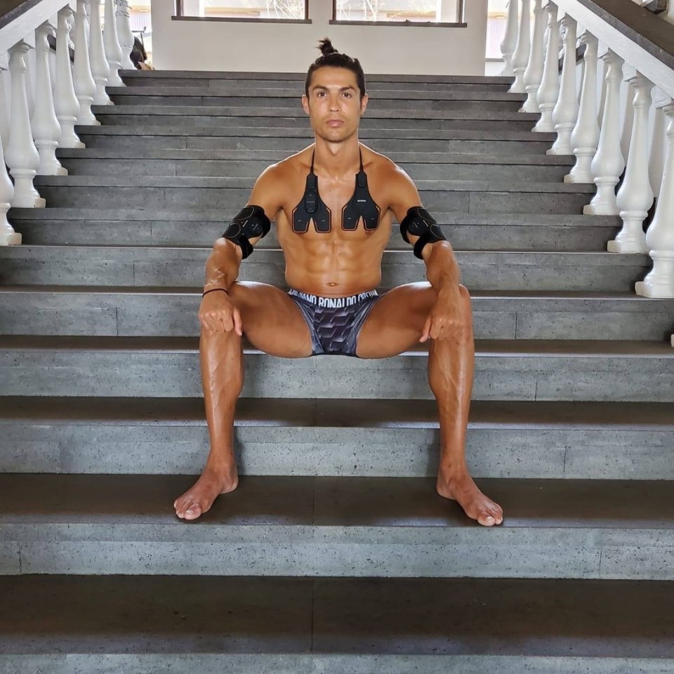 Cristiano Ronaldo has promoted EMS training