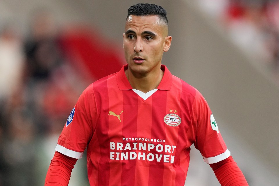 Anwar El Ghazi is being linked with a move to Manchester United