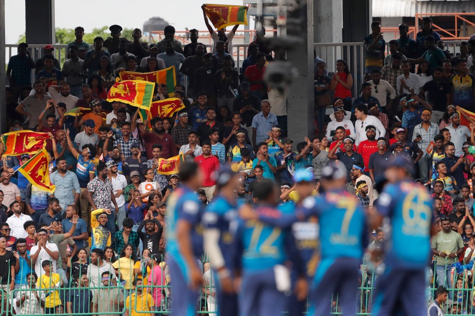 The crowd were silenced as India ran out winners in a tight battle by 41 runs