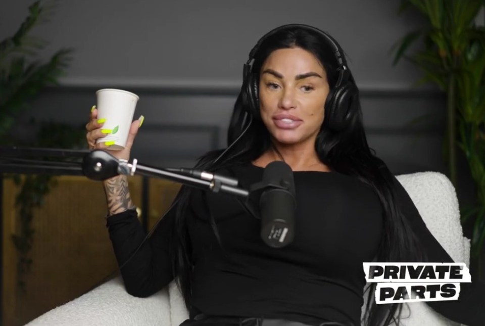 She made the revelation on the Private Parts podcast