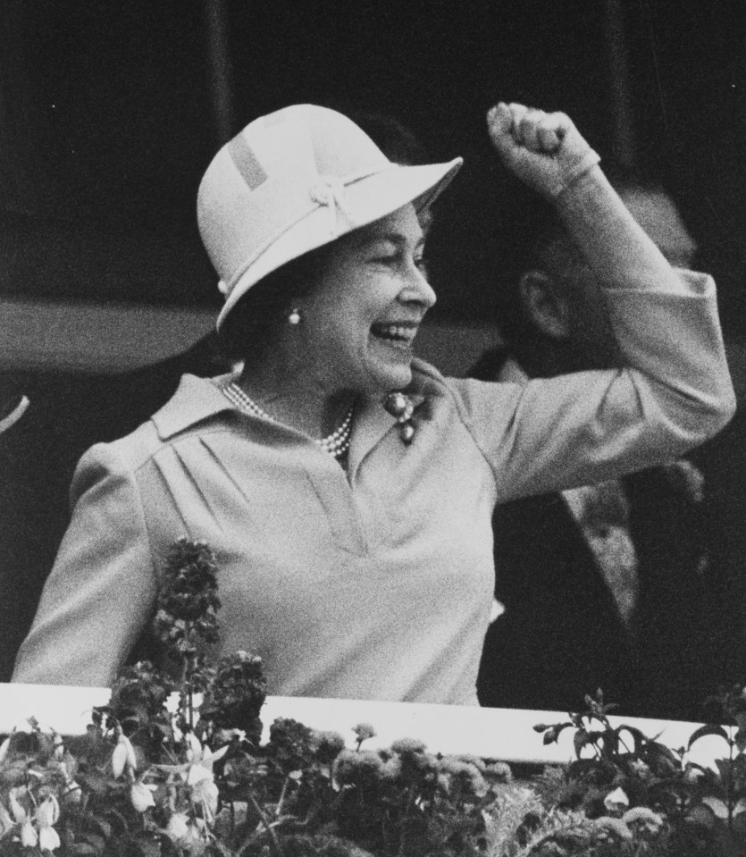 THE DERBY, 1978: The Queen was at her most relaxed at famous race event