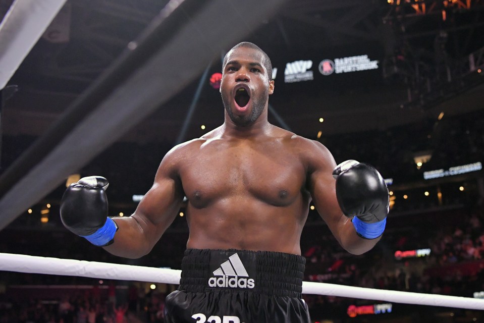 Daniel Dubois put in a good showing against Usyk