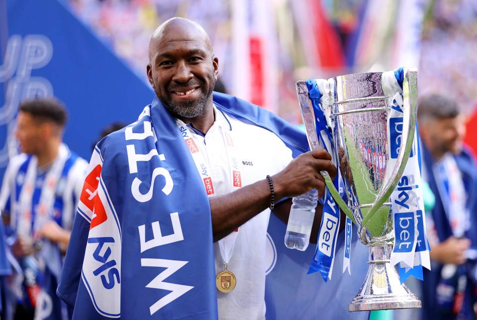 Darren Moore is Huddersfield's new manager