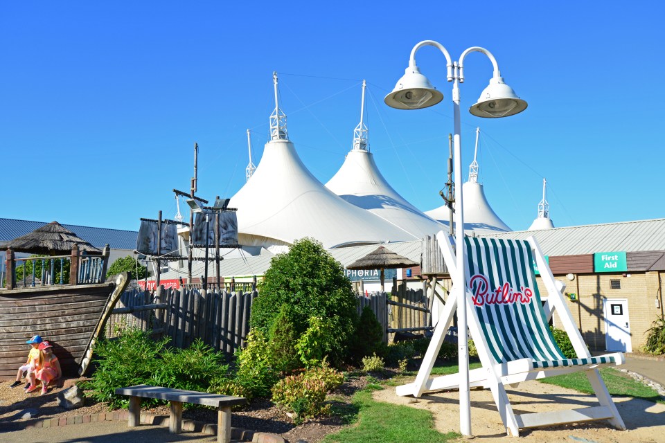 The holiday park has been hit by flash flooding, and will close until Thursday