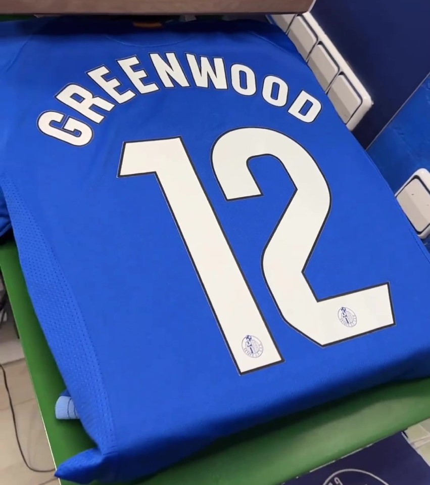 Greenwood will wear the number 12 shirt