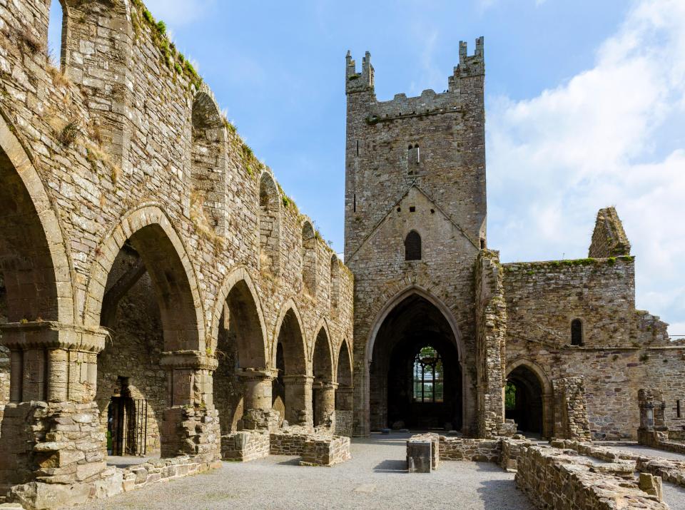 The medieval town of Newtown Jerpoint has stood empty for more than 300 years