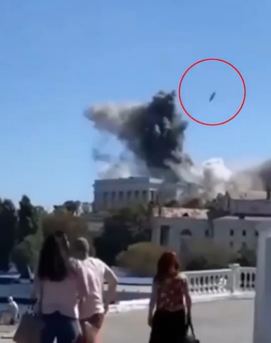 A second Storm Shadow missile hit Putin's already-burning headquarters