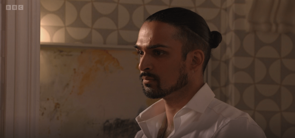 Ravi broke into Denise's house determined to protect his secret