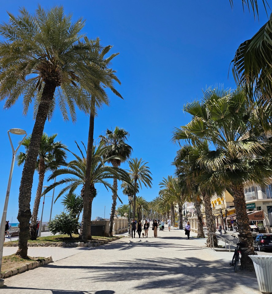 The seaside town outside of Barcelona is a great option for quieter beaches