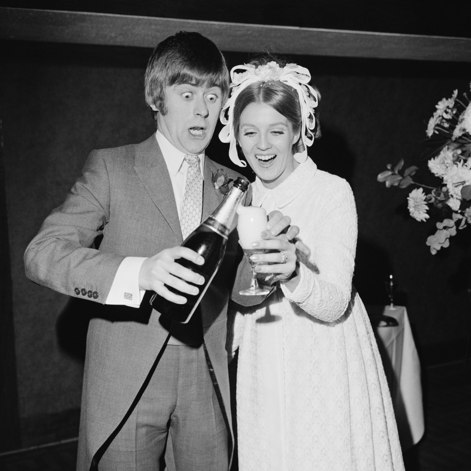 The pair tied the knot in 1969