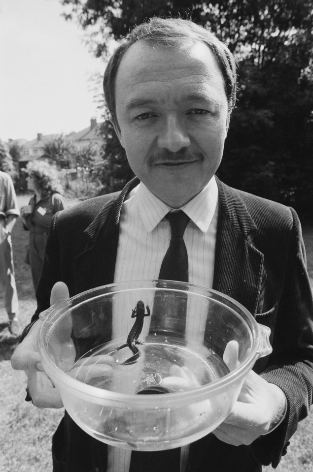 Best wishes to newt lover Ken Livingstone who is suffering from Alzheimer’s