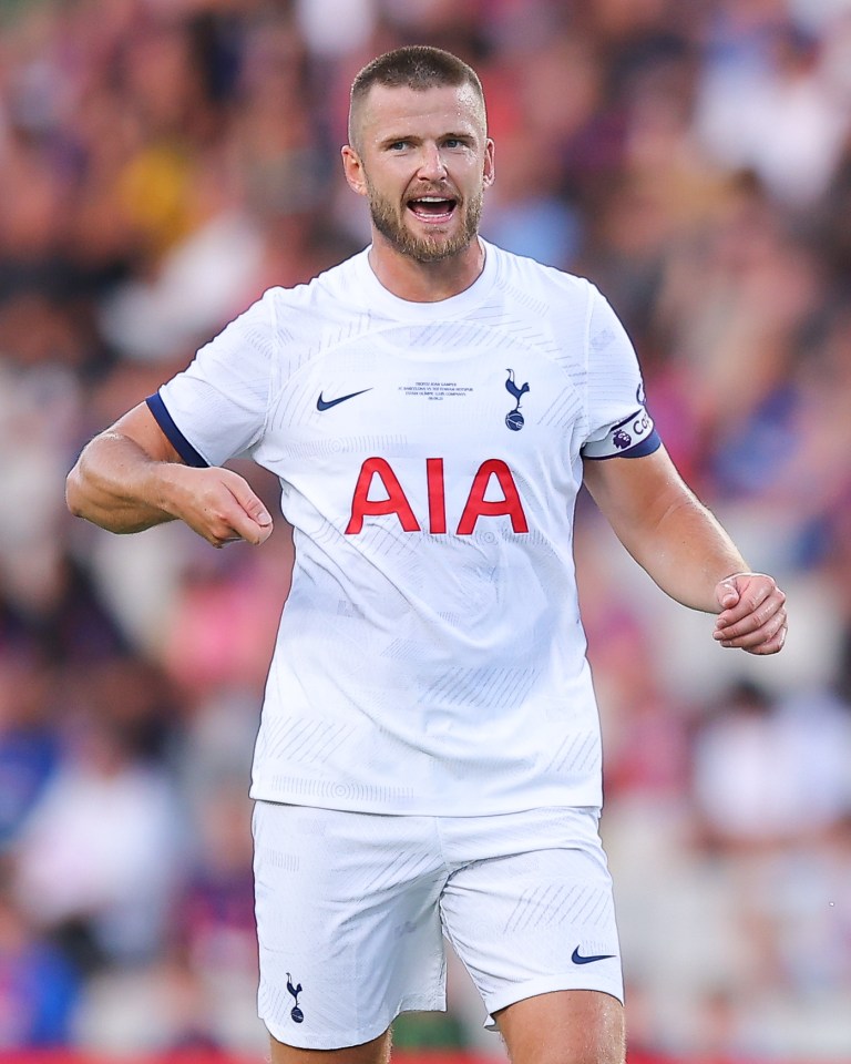 Eric Dier has also been included by Tottenham