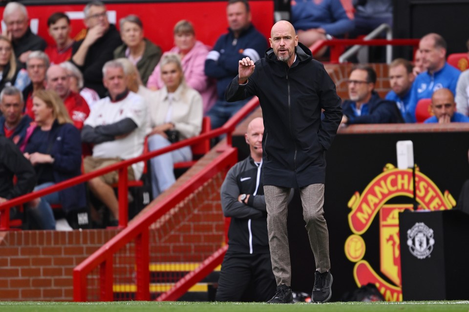 Erik ten Hag switched formation for Manchester United’s clash with Brighton