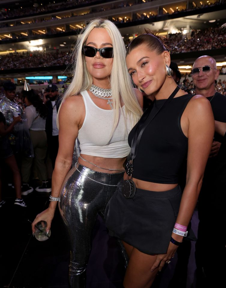 Khloé Kardashian and Hailey Bieber were at the glitzy event