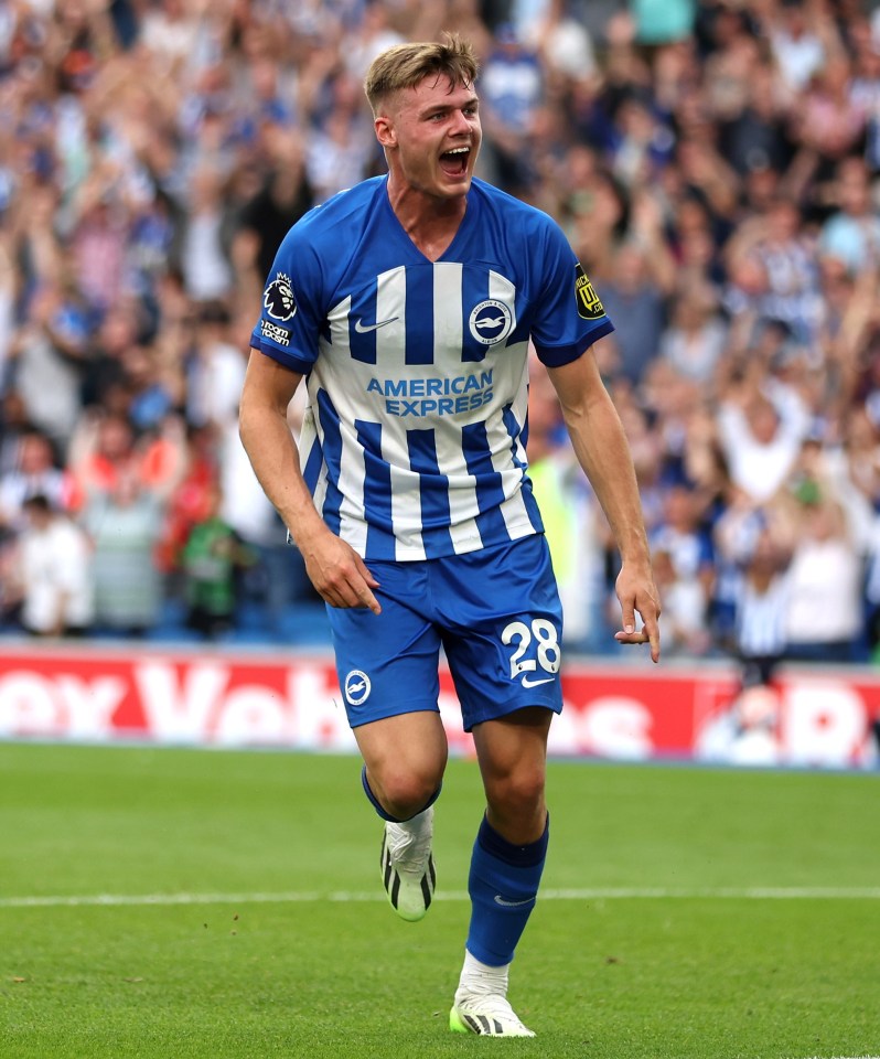 Evan Ferguson is shining in the Premier League for Brighton