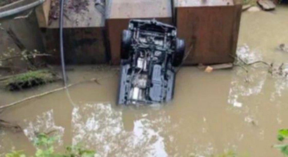 Local cops found his body inside the overturned and partially submerged Jeep after the horror crash last September