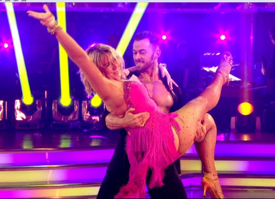 Dancing Queen - Fern competed in BBC's Strictly Come Dancing back in 2012.